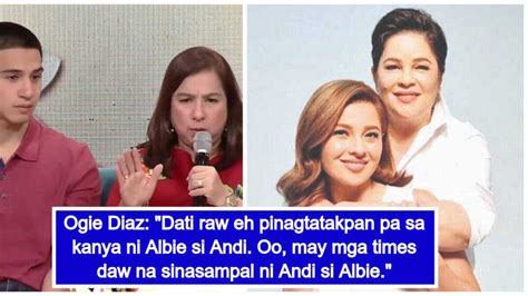 rina casiño|Ogie Diaz, sinabing dumepensa ang ina ni Albie Casiño sa mga .